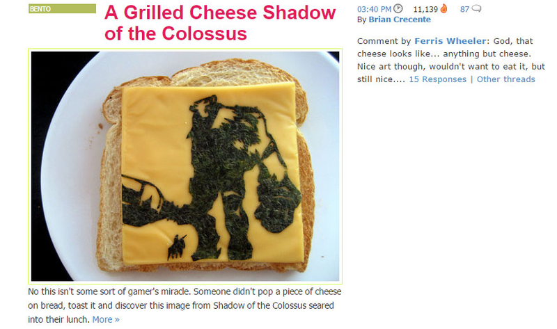 We posted too many bento boxes. We also used to post too many pictures of cakes. Both are fine, but only in moderation.